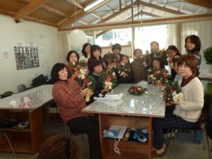 クリスマスリース作り教室! みんなの家