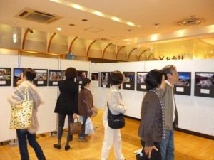 東京・銀座で復興写真展開催しました。