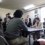 「小宮山厚生労働大臣 被災地視察」