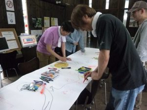 マンガ家さんと一緒に大お絵かきパーティー