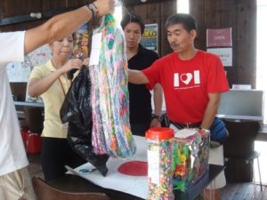カナダトロントから　【折り鶴とメッセージ】
