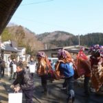 唐丹町片川地区の小正月行事!常龍山御神楽