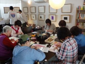 羊毛フェルト講習会 in みんなの家 かだって