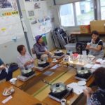 釜石・大槌大学 ポリパン体験会 in 田郷D仮設団地