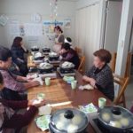 釜石・大槌大学 ポリパン体験会 in 大平町仮設団地
