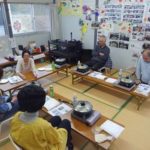 釜石・大槌大学 ポリパン体験会 in 甲子町B仮設団地