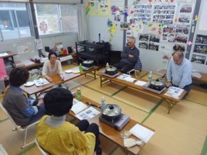 釜石・大槌大学　ポリパン体験会 in 甲子町B仮設団地
