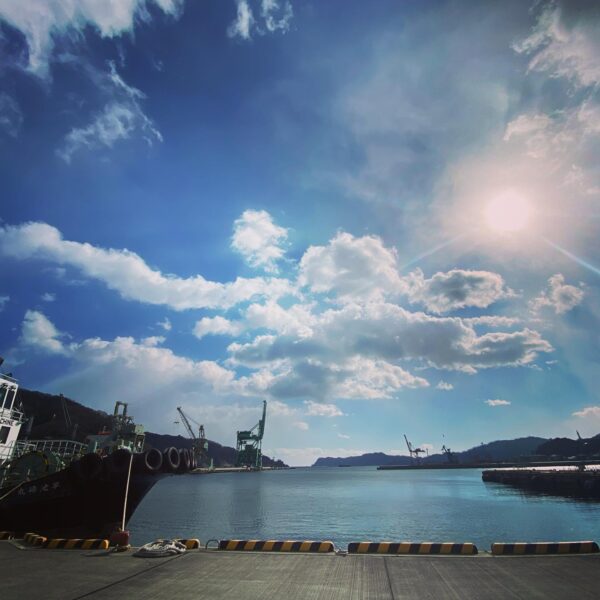 今日の釜石は良い天気︎